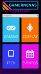 Mobile Screenshot of gamernenas.com